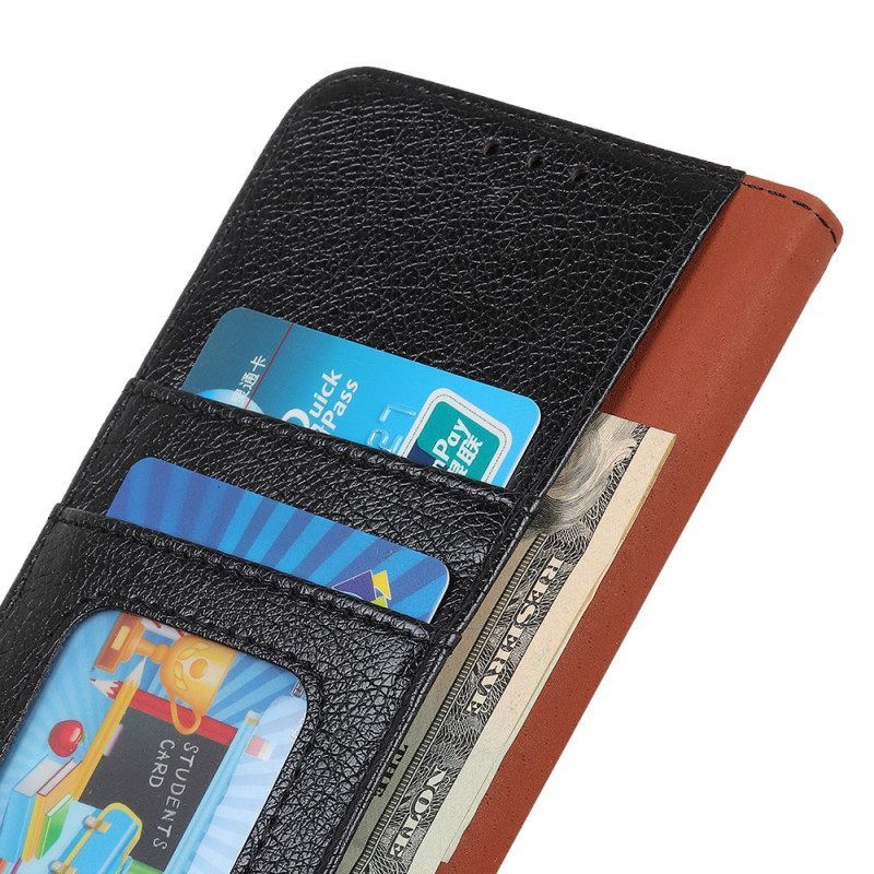 Κάλυμμα Motorola Edge 40 Pro Split Nappa Leather